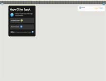 Tablet Screenshot of egypt.hypercities.com